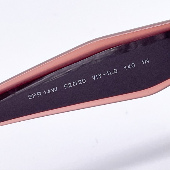 NEW PRADA PR14WS VIY1L0 WOMEN’S SUNGLASSES PRADA SPR 14W BURGUNDY PRADA PR 14WS - Picture 11 of 12